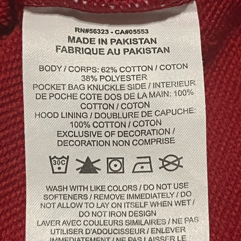 Jordan Sport Dri-FIT Mens Red Jumpman Hoodie Sweatshirt Size M